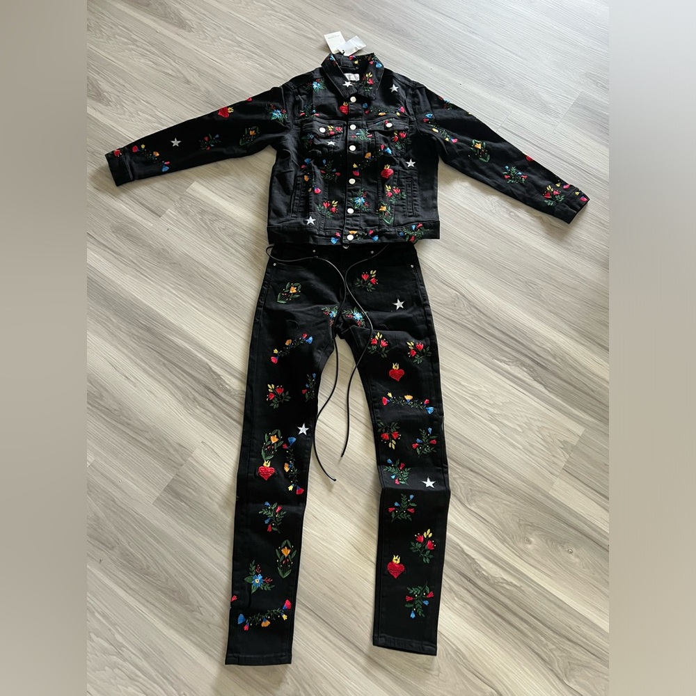 Lifted anchors denim set